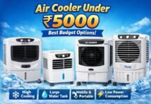 Air Cooler Under 5000: कम बजट में पाएं जबरदस्त ठंडक Air Cooler Under 5000