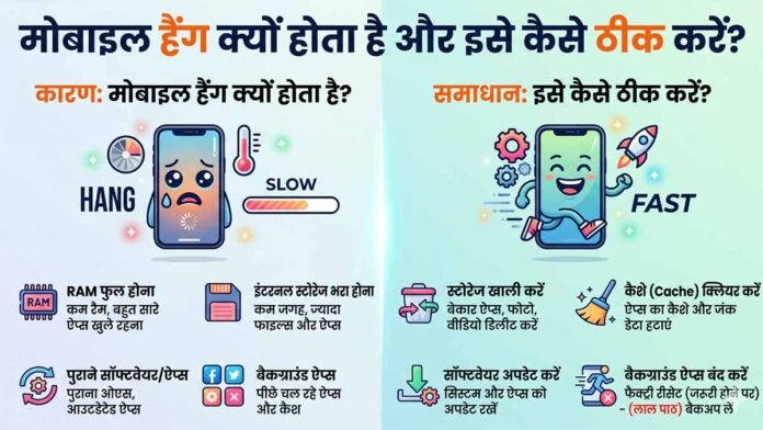Mobile Hang क्यों होता है