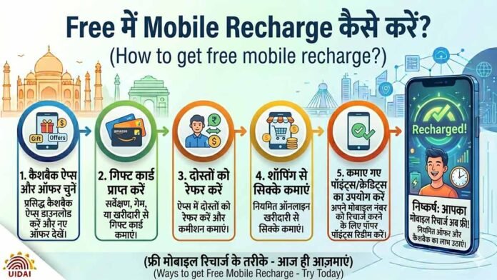 Free में Mobile Recharge कैसे करें?