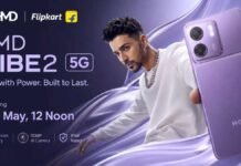 21 मई को लॉन्च होगा HMD Vibe 2 5G स्मार्टफोन, कम कीमत में मिलेंगे शानदार फीचर्स HMD Vibe 2 5G स्मार्टफोन