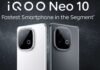 iQOO Neo 10 स्मार्टफोन नए लुक में हुआ लॉन्च, जानें कीमत और फीचर्स iQOO Neo 10 Price