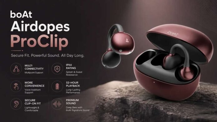 boAt Airdopes ProClip