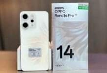 50MP सेल्फी कैमरा और 6200mAh की दमदार बैटरी के साथ OPPO Reno14 Pro 5G मोबाइल लॉन्च OPPO Reno14 Pro 5G मोबाइल लॉन्च